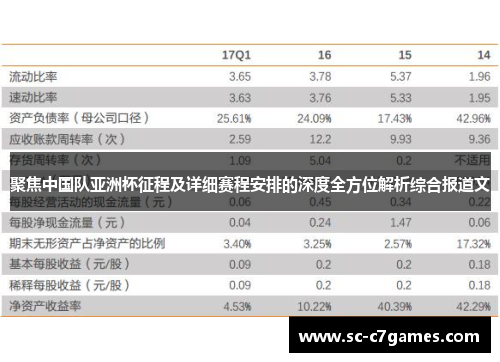 聚焦中国队亚洲杯征程及详细赛程安排的深度全方位解析综合报道文 聚焦中国队亚洲杯征程及详细赛程安排的深度全方位解析综合报道文